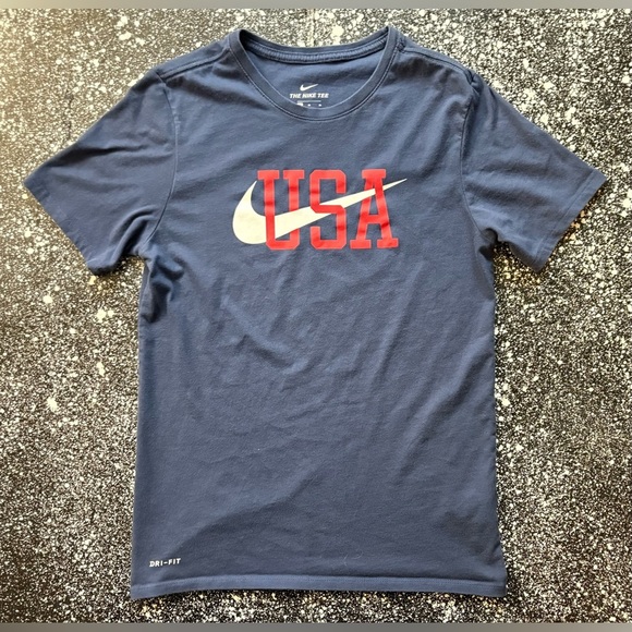 The Nike Tee Dri-Fit USA Olympic T-Shirt - Picture 1 of 2